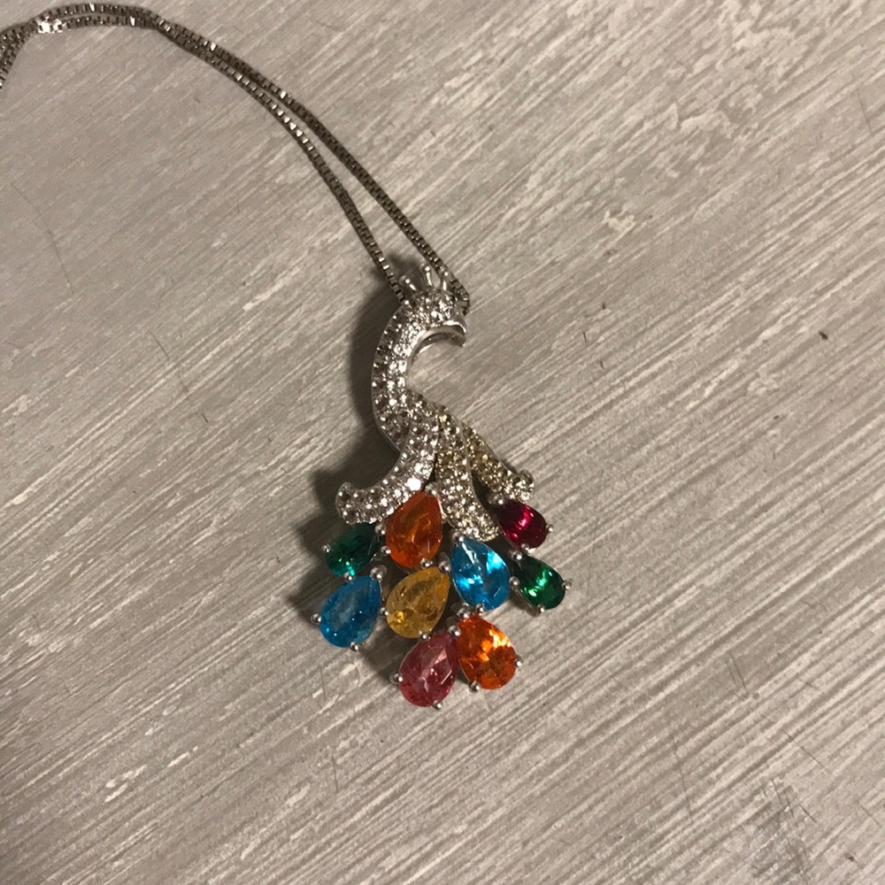 Kay Jewelers Peacock necklace